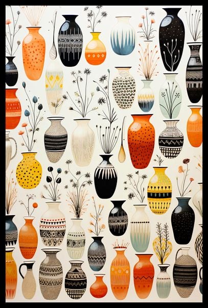 Plakat 40x60cm Symfonia Wazonów zdjęcie 2