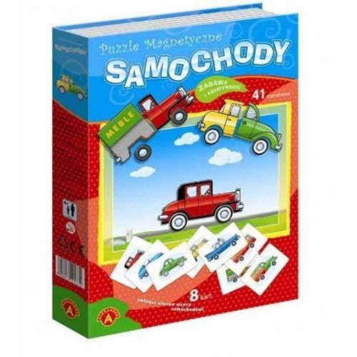 Alexander Puzzle magnetyczne - Samochody na Arena.pl