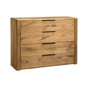 Komoda do sypialni Orio bieliźniarka dębowa