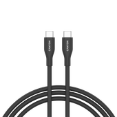 canyon kabel cc60sc10 c-c 60w 1m silikonowy czarny