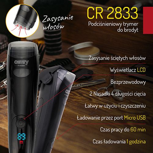 CR 2833 Podcinieniowy trymer do brody na Arena.pl