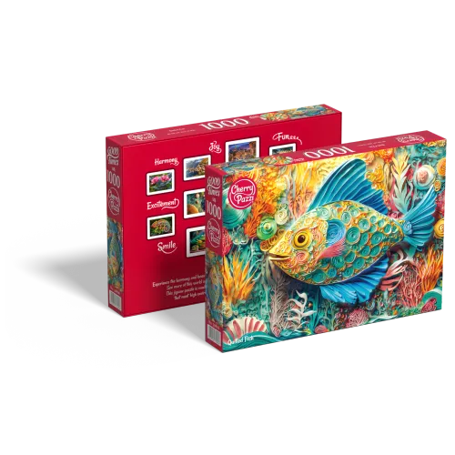 Puzzle 1000 elementów. Pikowana ryba 30806 na Arena.pl