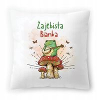 Poduszka Dla Bianki Na Urodziny Na Prezent Z Nadrukiem Ze Zdjęciem