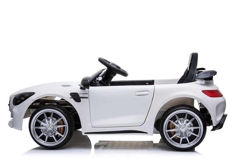 Auto na Akumulator Mercedes GTR Biały zdjęcie 3