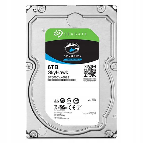 DYSK SEAGATE SkyHawk ST6000VX001 6TB na Arena.pl