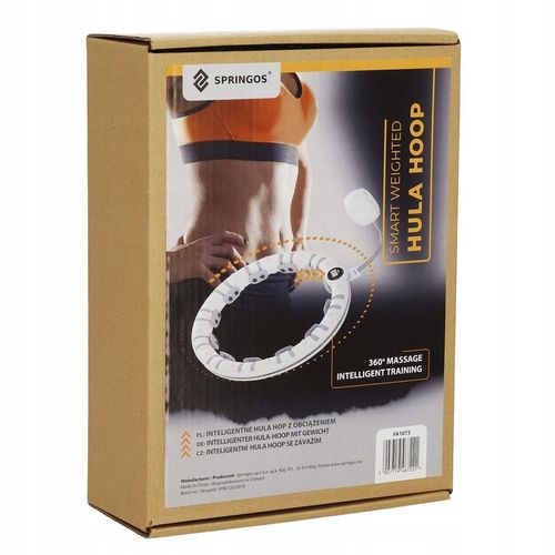 HULA HOP ODCHUDZAJACE SMART LICZNIK WYPUSTKI MODUŁOWY MASAŻER + OBCIĄŻNIK na Arena.pl