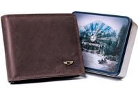 portfel skórzany ptn n992-chm-m-8572 brown