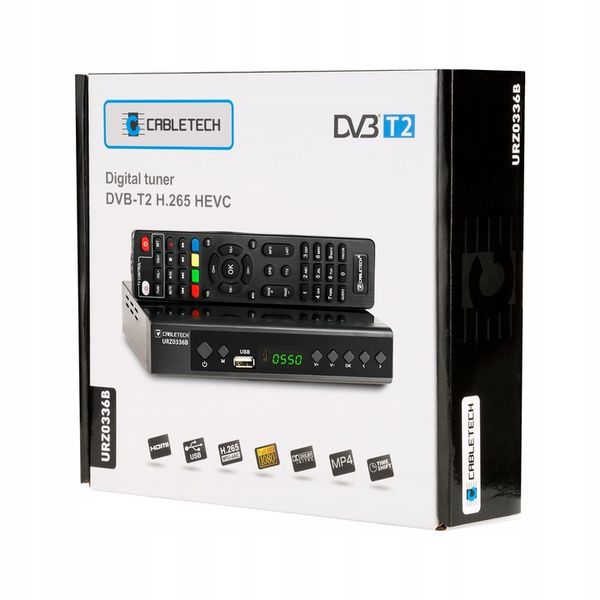 DEKODER TUNER TV NAZIEMNEJ HD DVB-T2 HEVC H.265 zdjęcie 16