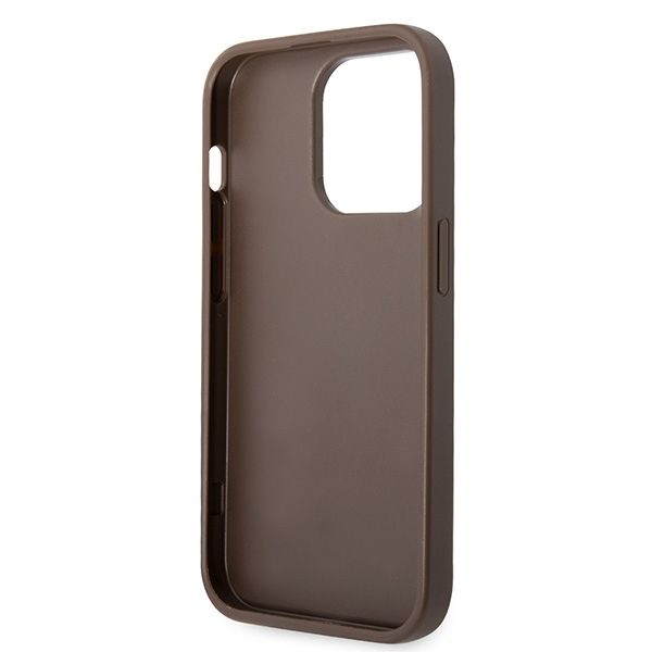 Etui Guess do iPhone 15 Pro, Brązowy zdjęcie 7