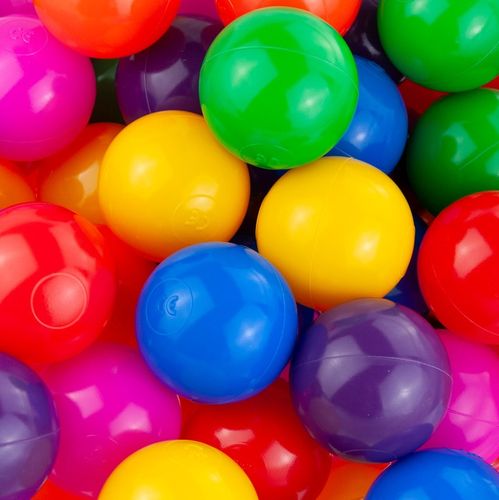 PIŁKI PIŁECZKI KULKI 6cm SUCHEGO BASENU KOJCA 100 na Arena.pl