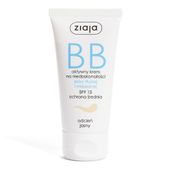 Ziaja BB aktywny krem na niedoskonałości skóry tłustej i mieszanej, odcień jasny, 50ml