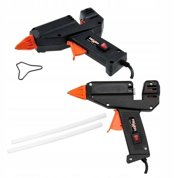 PISTOLET DO KLEJU NA GORĄCO 180 W + KLEJE zdjęcie 1