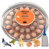 INKUBATOR KLUJNIK WYLĘGARKA JAJ WYLĘGU DROBIU 30 JAJ OWOSKOP TACA AUTOMAT