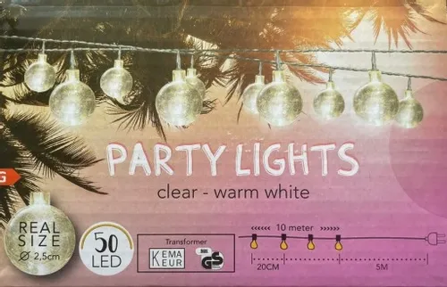 LAMPKI SIECIOWE 50 LED DO OGRODU BALKON TARAS 15m na Arena.pl