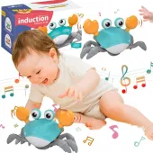 PEŁZAJĄCY KRAB UCIEKAJĄCY INTERAKTYWNY SENSORYCZNY DO NAUKI RACZKOWANIA