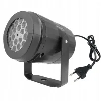 Projektor Świąteczny Laserowy Led Rzutnik na Dom Star Shower Płatki Śniegu