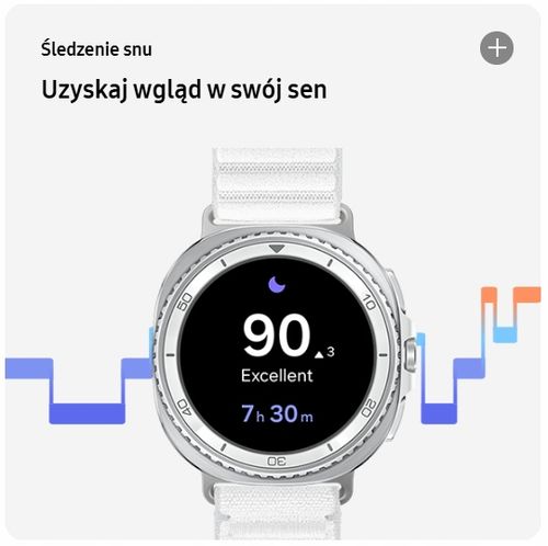 Smartwatch SAMSUNG Galaxy Watch8 Classic 46mm Biały na Arena.pl