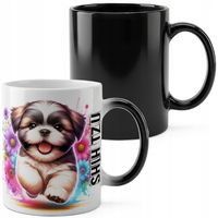 KUBEK MAGICZNY 330ML DRUK - PIES PSY PIESEK RASA SHI TZU