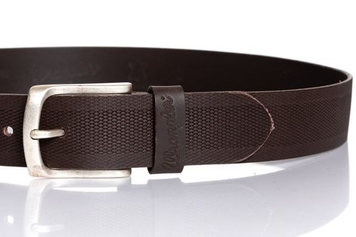 WRANGLER ZIGZAG EMBOSS BROWN W0B36U285 115 na Arena.pl