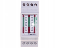 WSKAŹNIK NAPIĘCIA DIODOWY 3-FAZOWY 3X205-245V AC F&F WN-723