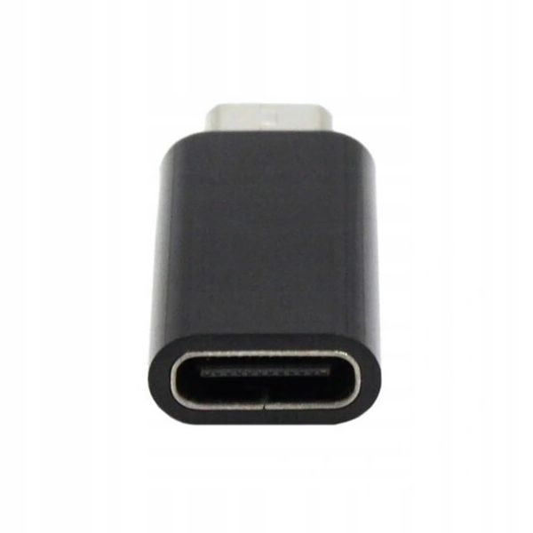 Adapter z TYP C TYPE-C USBC na USB USB-A OTG czarn zdjęcie 4