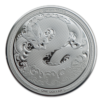 Taniwha 1 uncja Srebra 2017 Proof