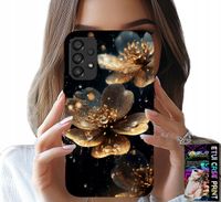 ETUI DO SAMSUNG GALAXY A33 5G - PIĘKNE WZORY KWIATÓW, PLECKI, FUTERAŁ