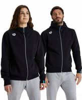Bluza rozpinana z kapturem Arena Team Hooded Jacket Panel Black R.XS