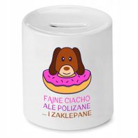 Skarbonka Dla Chłopaka Fajne Ciacho Prezent Z Nadrukiem Ze Zdjęciem