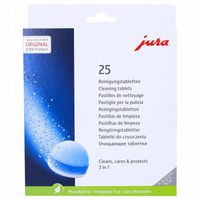 Tabletki czyszczące Jura 24190 25 sztuk