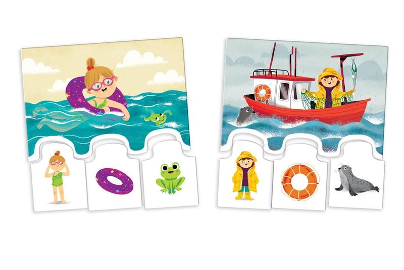 GRA Plywam - puzzle lotto 00400 04007 zdjęcie 3