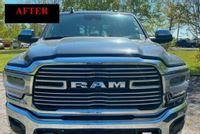 2019 2020 2021 RAM 2500 3500- LIstwy chrom grill chromowan
