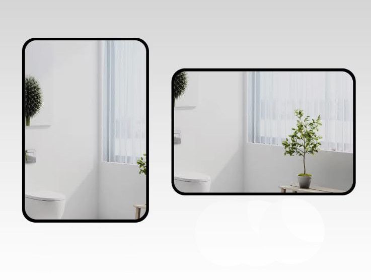 Lustro LOFT 60x80cm złote FX-05 ścienne łazienkowe do salonu sypialni loftowe Industrialne minimalistyczne zdjęcie 8