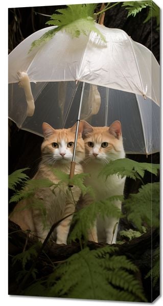 Obraz 50x100cm Podwójna Ochrona zdjęcie 1