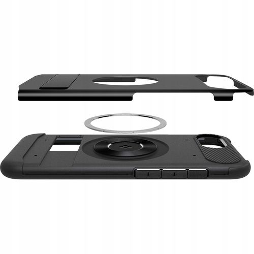 Etui plecki Spigen Slim Armor Mag MagSafe Czarne do Apple iPhone 16e na Arena.pl