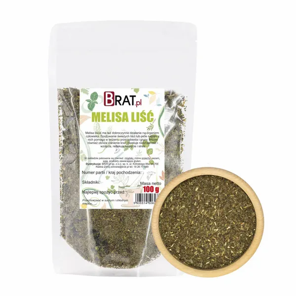 Melisa LIŚĆ 100g Wysoka JAKOŚĆ Produkt NATURALNY zdjęcie 1