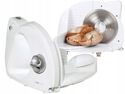 Mała KRAJALNICA do Chleba Wędlin Sera Składana ELEKTRYCZNA BIAŁA MOCNA na Arena.pl
