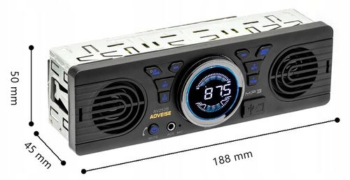 RADIO SAMOCHODOWE USB BT ŁÓDŹ KAMPER GŁOŚNIKI na Arena.pl