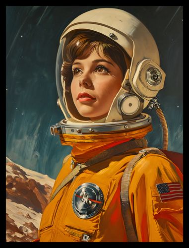 Plakat 30x40cm Pionierka Kosmosu na Arena.pl