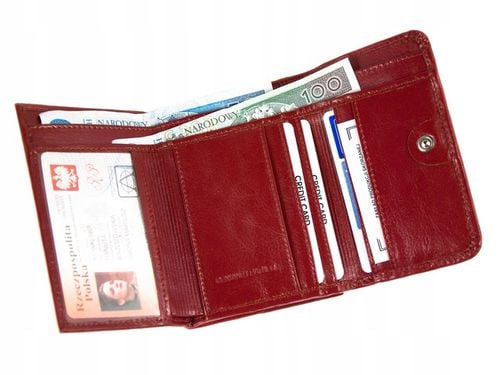 Zgrabny portfel damski ANDRUS - solidna SKÓRA Naturalna - 2 lata gwarancji na Arena.pl