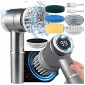 Elektryczna Szczotka Do Czyszczenia Obrotowa 5w1 Do Sprzątania Mycia Zestaw