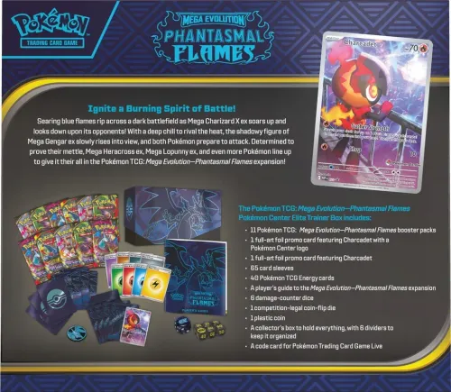 POKÉMON TCG: MEGA EVOLUTION - PHANTASMAL FLAMES - ELITE TRAINER BOX na Arena.pl