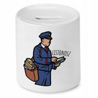 Skarbonka Dla Listonosza Listnosz Prezent Z Nadrukiem Ze Zdjęciem