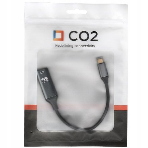 CO2 ADAPTER USB-C DISPLAY PORT 1.4 KABEL PRZEJŚCIÓWKA USB TYP C DP 8K 60HZ na Arena.pl