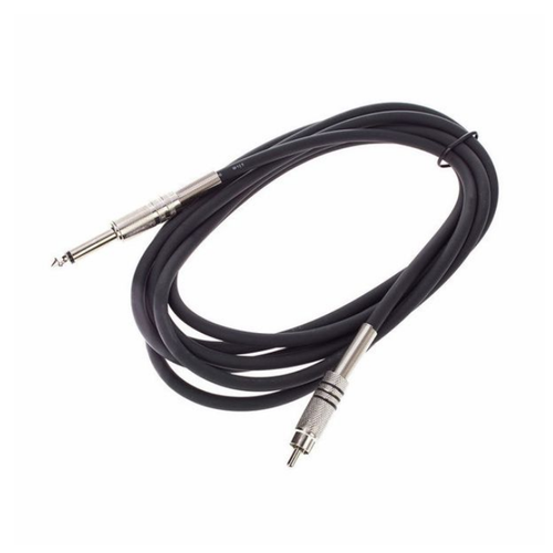 Kabel przewód audio sygnałowy RCA Cinch Jack 6,3 mm mono 3 m the sssnake na Arena.pl