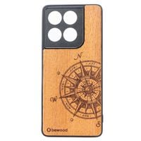Drewniane Etui Bewood do Motorola Edge 60 / 60 Fusion 5G TRAVELER MERBAU