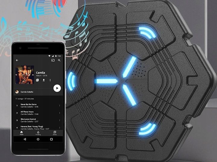 Music Boxing Machine Tarcza Bokserska Bluetooth Inteligentna Ścienna zdjęcie 2