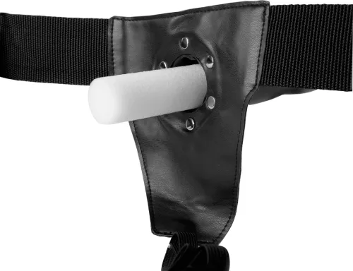 ouch! hollow strap-on 20 cm zakrzywiony, teksturowany model na pasku na Arena.pl