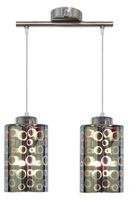 Nocturno zwis 2x40W E27 chrom