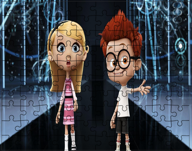 Puzzle Pan Peabody i Sherman zdjęcie 1